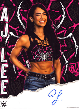 AJ Lee signed 11x14 Photo