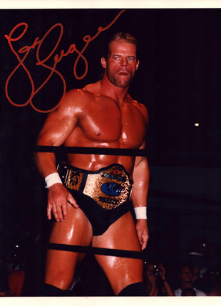 Lex Luger signed 11x14 Photo