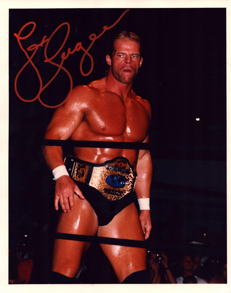 Lex Luger signed 11x14 Photo