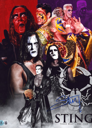 Sting signed 11x14 Photo (w/ Beckett)