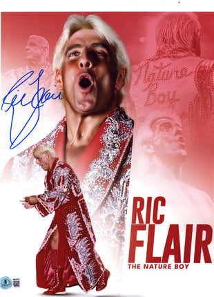 Ric Flair signed 11x14 Photo (w/ Beckett)