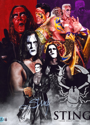 Sting signed 11x14 Photo (w/ Beckett)
