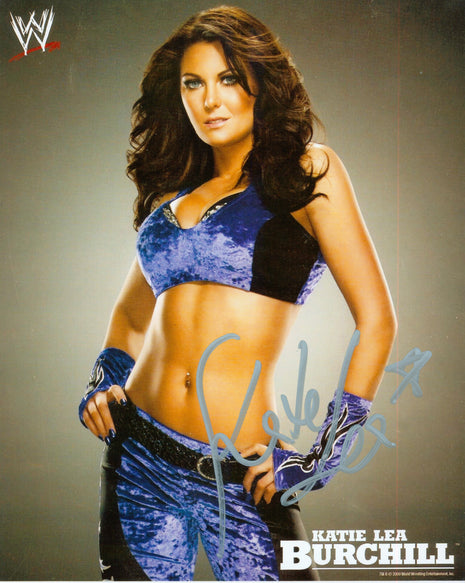 Katie Lee Burchill signed 8x10 Photo