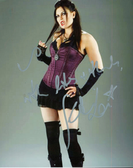 Katie Lee Burchill signed 8x10 Photo
