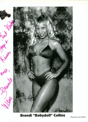 Brandi Collins signed 8x10 Photo