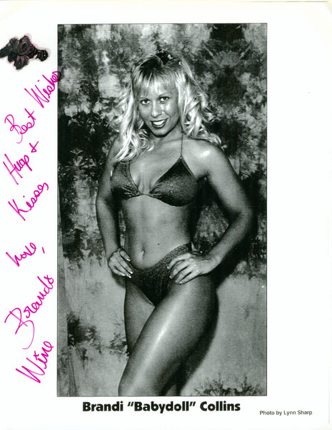 Brandi Collins signed 8x10 Photo