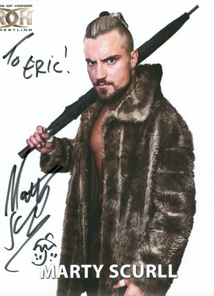 Marty Scurll signed 8x10 Photo