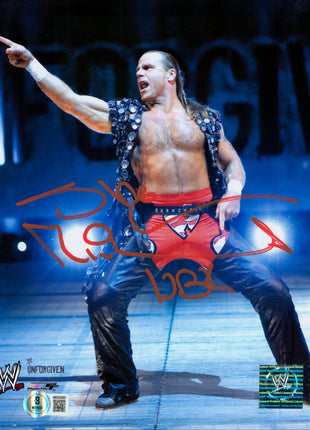 Shawn Michaels signed 8x10 Photo (w/ Beckett)
