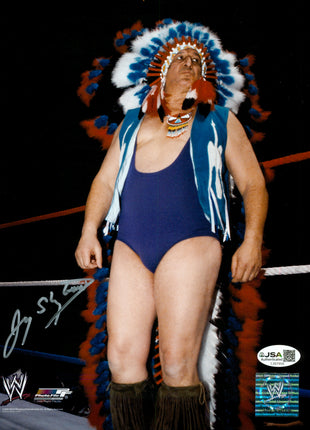 Jay Strongbow signed 8x10 Photo (w/ JSA)