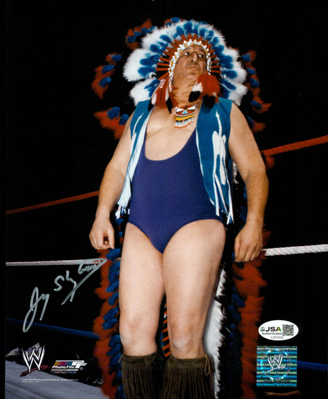 Jay Strongbow signed 8x10 Photo (w/ JSA)