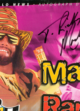 Macho Man Randy Savage signed 8x10 Photo (w/ Beckett)