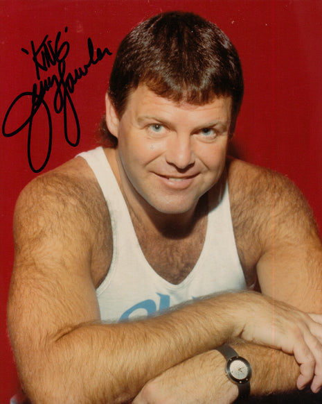 Jerry Lawler signed 8x10 Photo