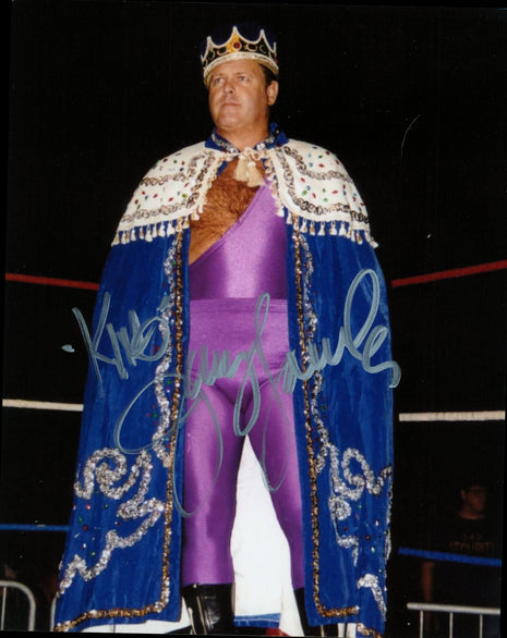 Jerry Lawler signed 8x10 Photo