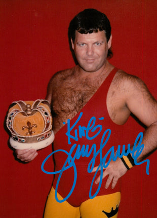 Jerry Lawler signed 8x10 Photo