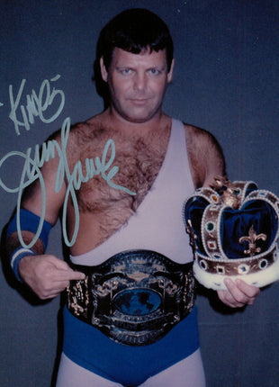 Jerry Lawler signed 8x10 Photo
