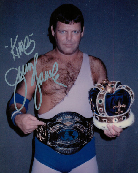 Jerry Lawler signed 8x10 Photo