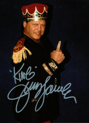 Jerry Lawler signed 8x10 Photo