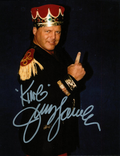 Jerry Lawler signed 8x10 Photo