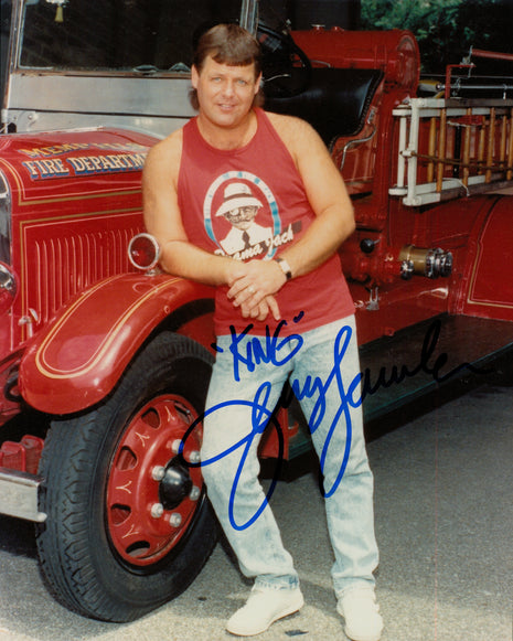 Jerry Lawler signed 8x10 Photo