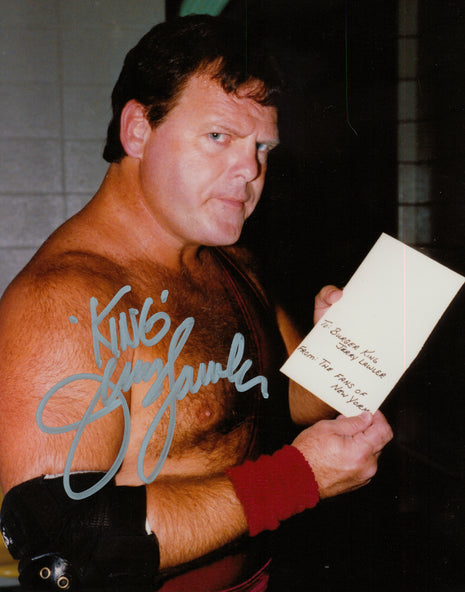 Jerry Lawler signed 8x10 Photo