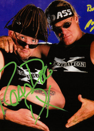 Billy Gunn & Road Dogg dual signed 8x10 Photo