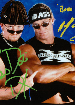 Billy Gunn & Road Dogg dual signed 8x10 Photo