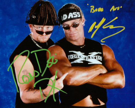 Billy Gunn & Road Dogg dual signed 8x10 Photo