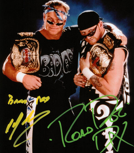 Billy Gunn & Road Dogg dual signed 8x10 Photo