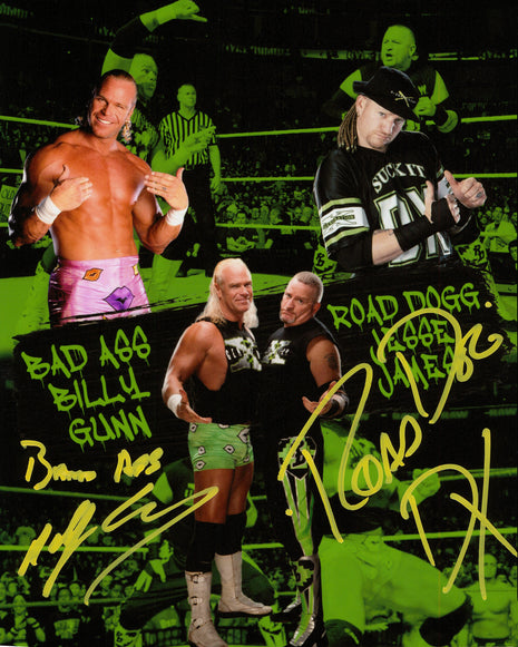 Billy Gunn & Road Dogg dual signed 8x10 Photo