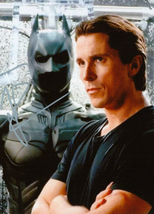 Christian Bale (Batman) signed 8x10 Photo (w/ Beckett)