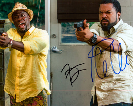 Ice Cube & Kevin Hart (Ride Along) dual signed 8x10 Photo