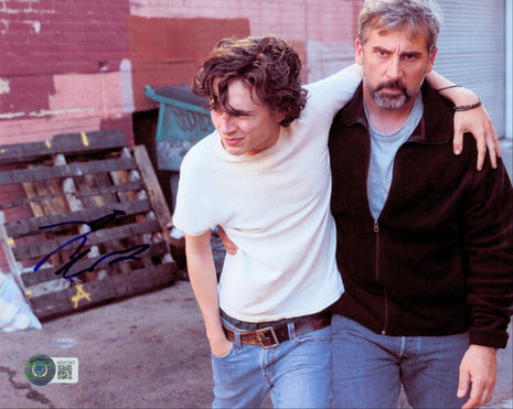 Timothee Chalamet (Beautiful Boy) signed 8x10 Photo (w/ Beckett)