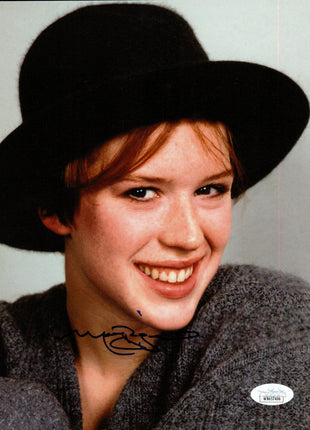 Molly Ringwald (16 Candles) signed 8x10 Photo (w/ JSA)