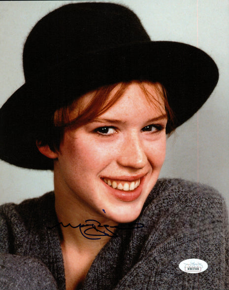 Molly Ringwald (16 Candles) signed 8x10 Photo (w/ JSA)