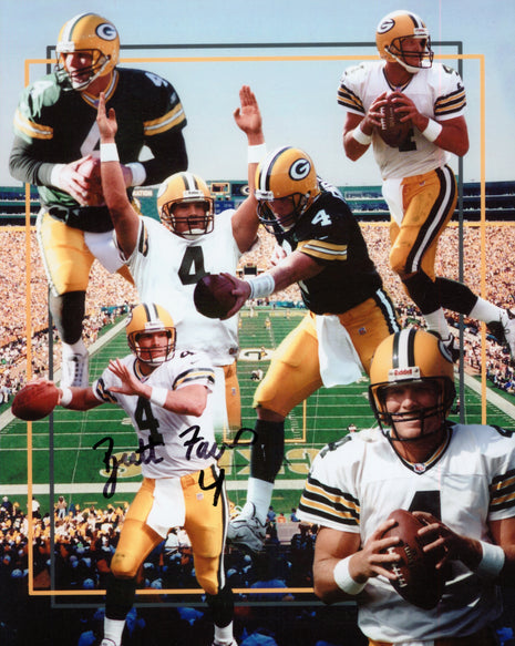 Brett Favre (Packers) signed 8x10 Photo