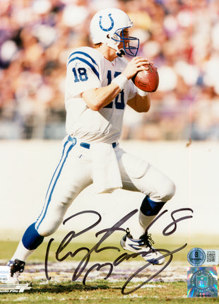 Peyton Manning (Colts) signed 8x10 Photo (w/ Beckett)