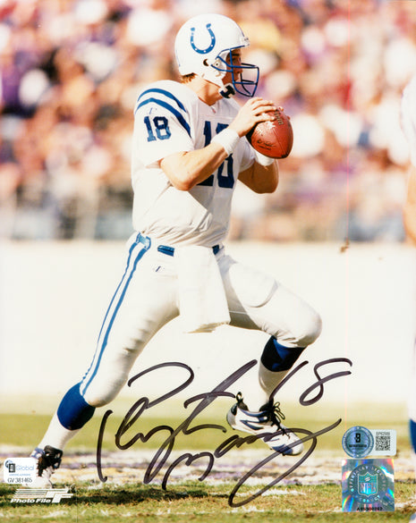 Peyton Manning (Colts) signed 8x10 Photo (w/ Beckett)