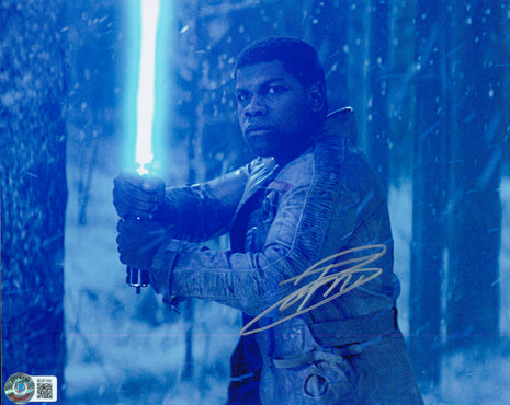 John Boyega (Star Wars) signed 8x10 Photo (w/ Beckett)
