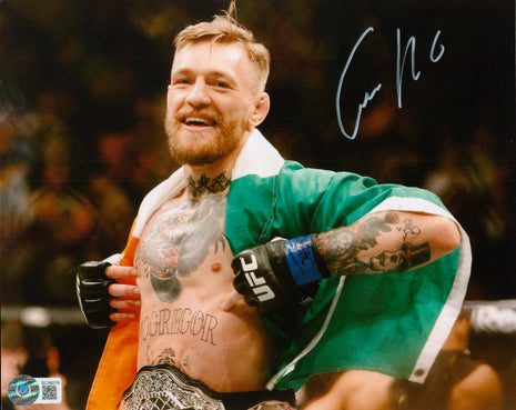 Connor McGregor (UFC) signed 8x10 Photo (w/ Beckett)