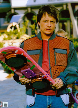 Michael J Fox (Back to the Future) signed 8x10 Photo (w/ Beckett)