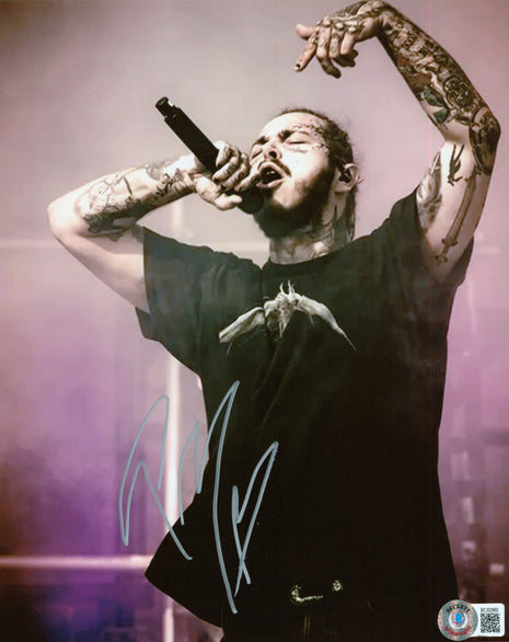 Post Malone signed 8x10 Photo (w/ Beckett)
