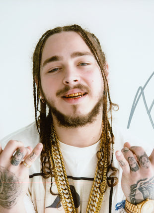 Post Malone signed 8x10 Photo (w/ Beckett)