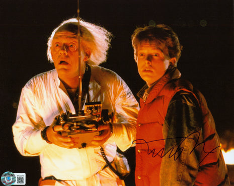 Michael J Fox (Back to the Future) signed 8x10 Photo (w/ Beckett)