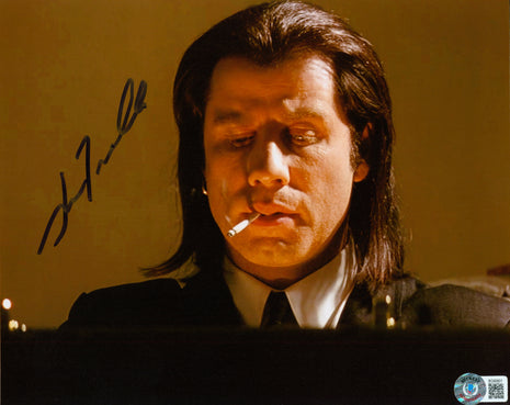 John Travolta (Pulp Fiction) signed 8x10 Photo (w/ Beckett)
