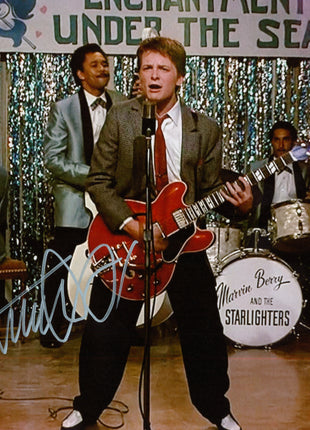 Michael J Fox (Back to the Future) signed 8x10 Photo (w/ Beckett)