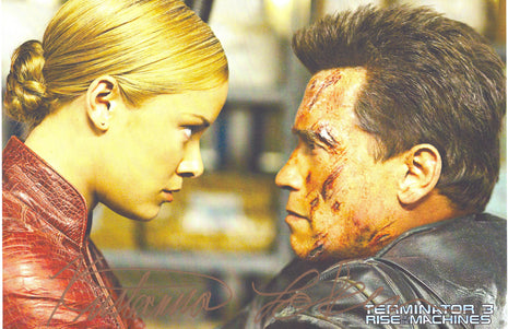 Kristanna Loken (The Terminator 3) signed 11x17 Photo