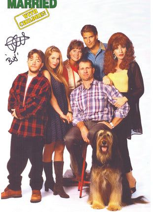 David Faustino (Married with Children) signed 11x17 Photo