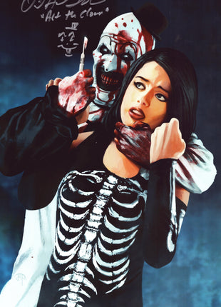 David Howard Thornton (Terrifier) signed 11x17 Photo