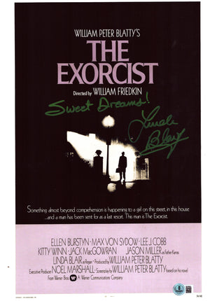 Linda Blair (The Exorcist) signed 11x17 Photo (w/ Beckett)