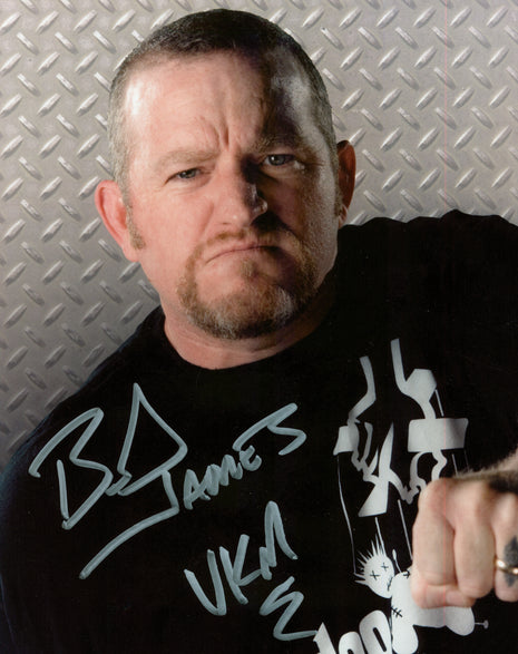 BG James (Road Dogg) signed 8x10 Photo